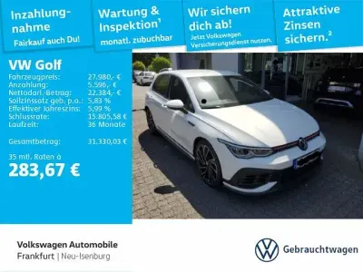 Gebraucht VW Golf VIII GTI Clubsport 300 PS (220 kW) 2023 Pure white Limousine