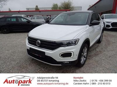 Gebraucht VW T-Roc Style 150 PS (110 kW) 2019 Pure white, black oak brown me SUV