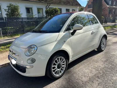 Brugt Fiat 500C Lounge 69 HK (50 kW) 2013 Hvid Cabriolet