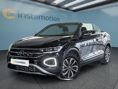 Gebraucht VW T-Roc Cabriolet 150 PS (110 kW) 2022 Schwarz Cabrio