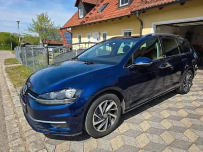 Brugt VW Golf VII Sound 116 HK (85 kW) 2017 Blå Stationcar