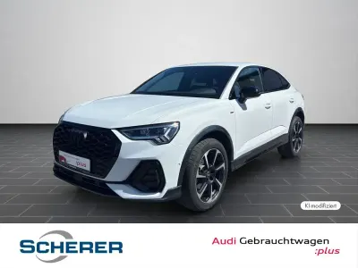 Gebraucht Audi Q3 Sportback S-Line 150 PS (110 kW) 2024 Gletscherweiß metallic SUV