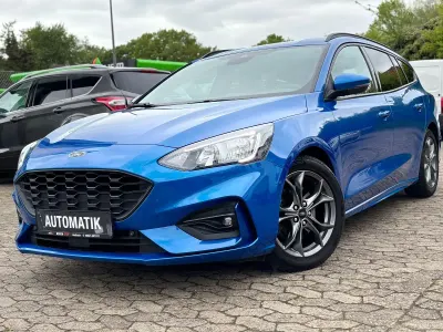 Gebraucht Ford Focus ST-Line 120 PS (88 kW) 2019 Blau Kombi