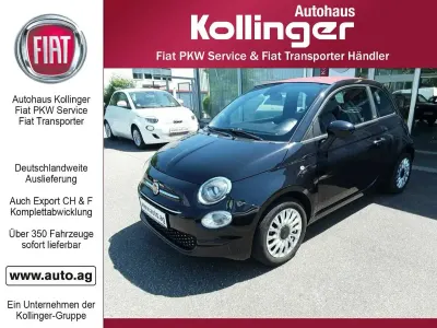Gebraucht Fiat 500C Lounge 69 PS (50 kW) 2020 Vesuvioschwarz Cabrio