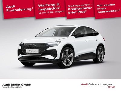 Gebraucht Audi Q4 Sportback e-tron Ambiente 210 kW (286 PS) 2025 Gletscherweiß metallic SUV