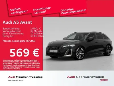 Gebraucht Audi A5 Edition .1 299 PS (219 kW) 2026 Schwarz Kombi