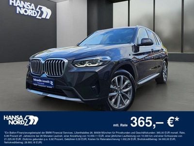 Gebraucht BMW X3 Sport Line 190 PS (139 kW) 2022 Grau / sophistograu (metallic) SUV