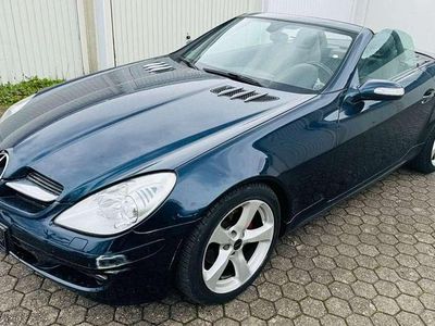 Gebraucht Mercedes SLK200 163 PS (119 kW) 2006 Blau Cabrio