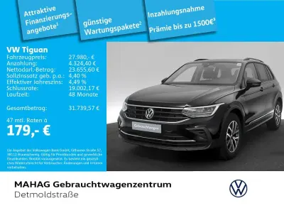 Gebraucht VW Tiguan IQ Drive 150 PS (110 kW) 2023 Schwarz SUV