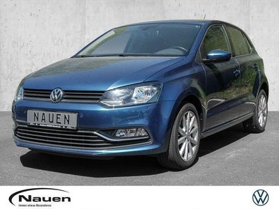 Gebraucht VW Polo Highline 110 PS (80 kW) 2016 Blau Kleinwagen