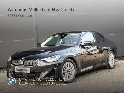 Gebraucht BMW 230 Coupé Sport Line 245 PS (180 kW) 2022 Schwarz Coupé