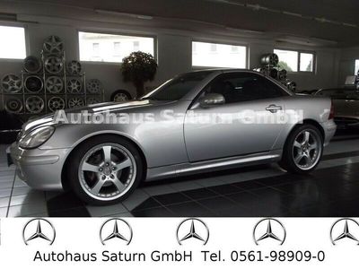 Silber metallic Gebraucht 2000 Mercedes SLK320 Cabrio | 11.960 € (Teuer)