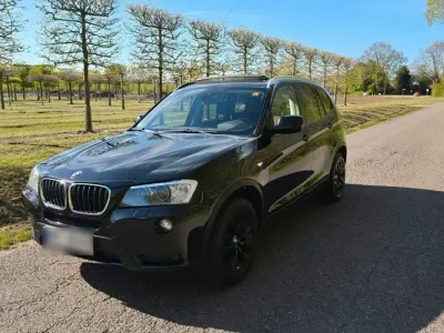Gebraucht BMW X3 Sport Line 150 PS (110 kW) 2013 Schwarz SUV