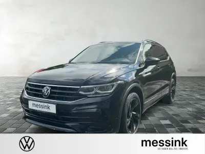 Gebraucht VW Tiguan Allspace R-line 245 PS (180 kW) 2022 Deep black perleffekt SUV