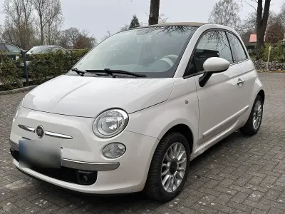 Gebraucht Fiat 500C Lounge 69 PS (50 kW) 2013 Weiß Cabrio