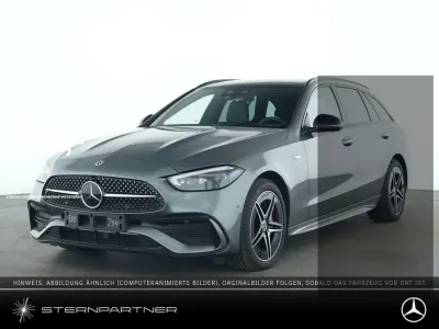 Używany Mercedes C300e AMG 313 KM (230 kW) 2025 Szary Sedan/Limuzyna