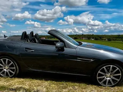 Używany Mercedes SLK250 AMG Edition 1 204 KM (150 kW) 2012 Szary Kabriolet