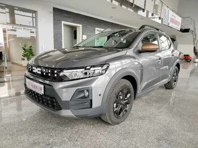 Neu Dacia Sandero Extreme 122 PS (89 kW) 2026 Grau Limousine