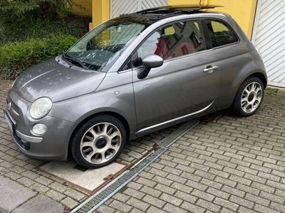 gebraucht Fiat 500 1.2 8V Lounge Vollleder ,Schiebedach,Klimaau