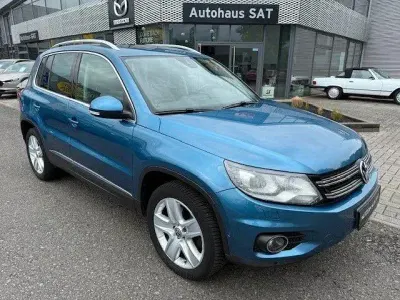 Gebraucht VW Tiguan Style 177 PS (130 kW) 2014 Blau SUV