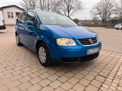 Używany VW Touran 101 KM (74 kW) 2003 Niebieski Minivan