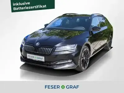 Gebraucht Skoda Superb 218 PS (160 kW) 2023 Black magic perleffekt Kombi