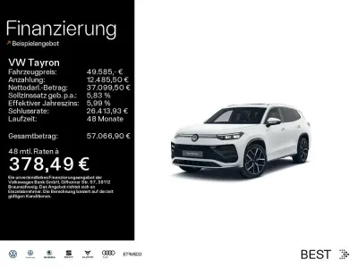 Gebraucht VW Tayron R-line 193 PS (141 kW) 2025 Weiß SUV