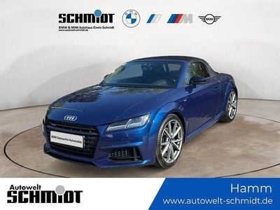 Usata Audi TT Roadster S-line plus 230 CV (169 kW) 2017 Blu Cabrio