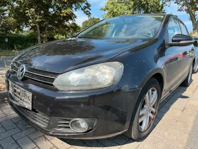 Gebraucht VW Golf VI 122 PS (89 kW) 2009 Schwarz Limousine