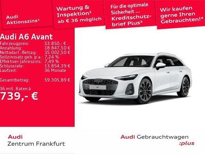 Gebraucht Audi A6 Advanced 204 PS (150 kW) 2025 Weiß Kombi