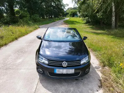 Gebraucht VW Eos 140 PS (102 kW) 2011 Schwarz Cabrio