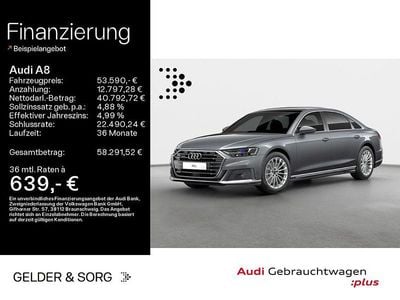 Second-hand Audi A8L Sport 286 CP (210 kW) 2021 Gri Berlinǎ