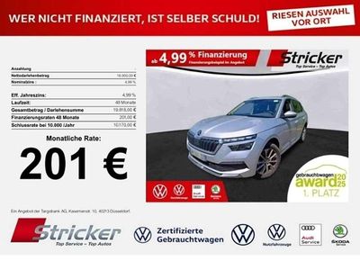 Gebraucht Skoda Kamiq Style 110 PS (80 kW) 2023 Silber SUV