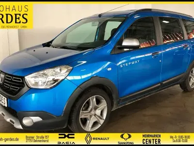Brugt Dacia Lodgy Stepway 109 HK (80 kW) 2018 Blå MPV