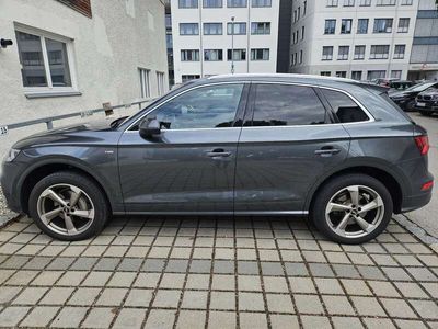 gebraucht Audi Q5 QUATTRO Sport 3x Sline Pano B&O Voll 8fach bereift