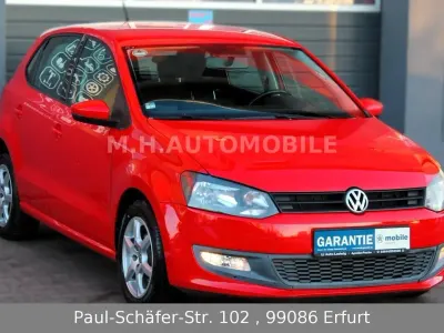 Gebraucht VW Polo 86 PS (63 kW) 2009 Rot Limousine