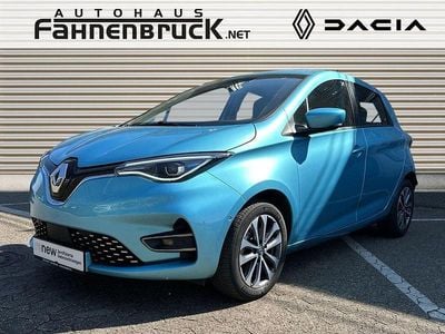 Blau (aquamarinblau (blau)) Gebraucht 2021 Renault Zoe Intens Kleinwagen | 13.870 € (Guter Preis)