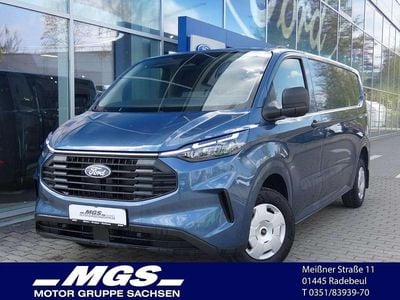 Nouă Ford Transit Custom Trend 136 CP (100 kW) 2025 Albastru Pickup