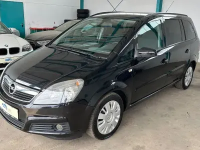 Gebraucht Opel Zafira Catch Me 105 PS (77 kW) 2007 Saphirschwarz/black sapphire Van / Kleinbus
