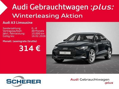 Manhattangrau metallic (metallic) Gebraucht 2025 Audi A3 Ambiente Limousine | 32.970 € (Guter Preis)