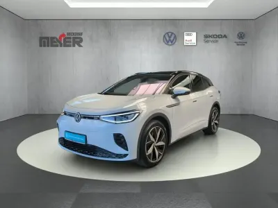 Gebraucht VW ID.4 GTX 219 kW (299 PS) 2022 Gletscherweiß SUV