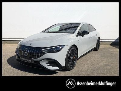 Manufaktur alpingrau uni Gebraucht 2023 Mercedes EQE AMG 53 AMG Limousine | 77.890 € (Fairer Preis)