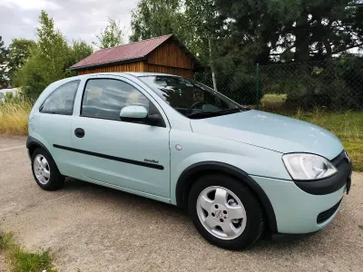 Gebraucht Opel Corsa 75 PS (55 kW) 2001 Blau Kleinwagen