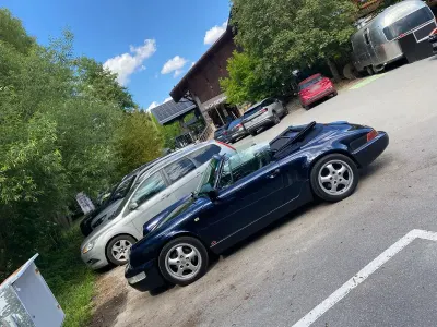 Gebraucht Porsche 964 250 PS (183 kW) 1990 Blau Cabrio