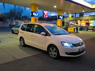 Gebraucht VW Sharan 150 PS (110 kW) 2018 Beige Van / Kleinbus
