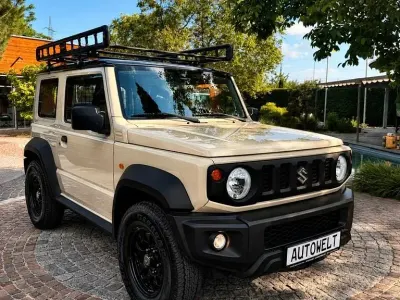 Gebraucht Suzuki Jimny 102 PS (75 kW) 2023 Chiffon/bluish pearl metallic SUV