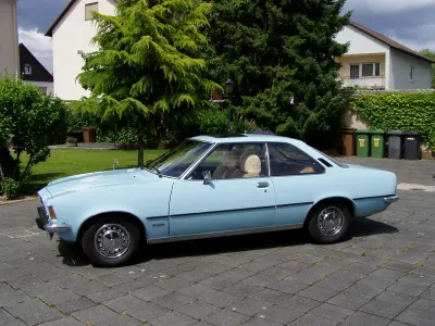 Gebraucht Opel Rekord 100 PS (73 kW) 1973 Blau Coupé
