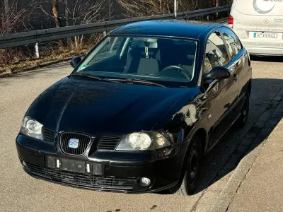 Gebraucht Seat Ibiza 80 PS (58 kW) 2005 Schwarz Kleinwagen
