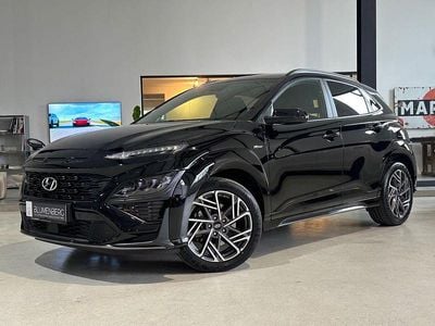 Gebraucht Hyundai Kona N Line 120 PS (88 kW) 2023 Schwarz SUV