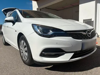 Gebraucht Opel Astra 105 PS (77 kW) 2021 Weiß Kombi